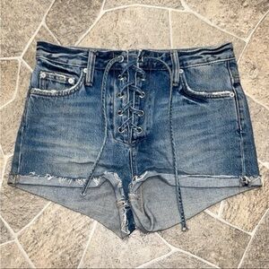 Tularosa Blue Denim Shorts 25